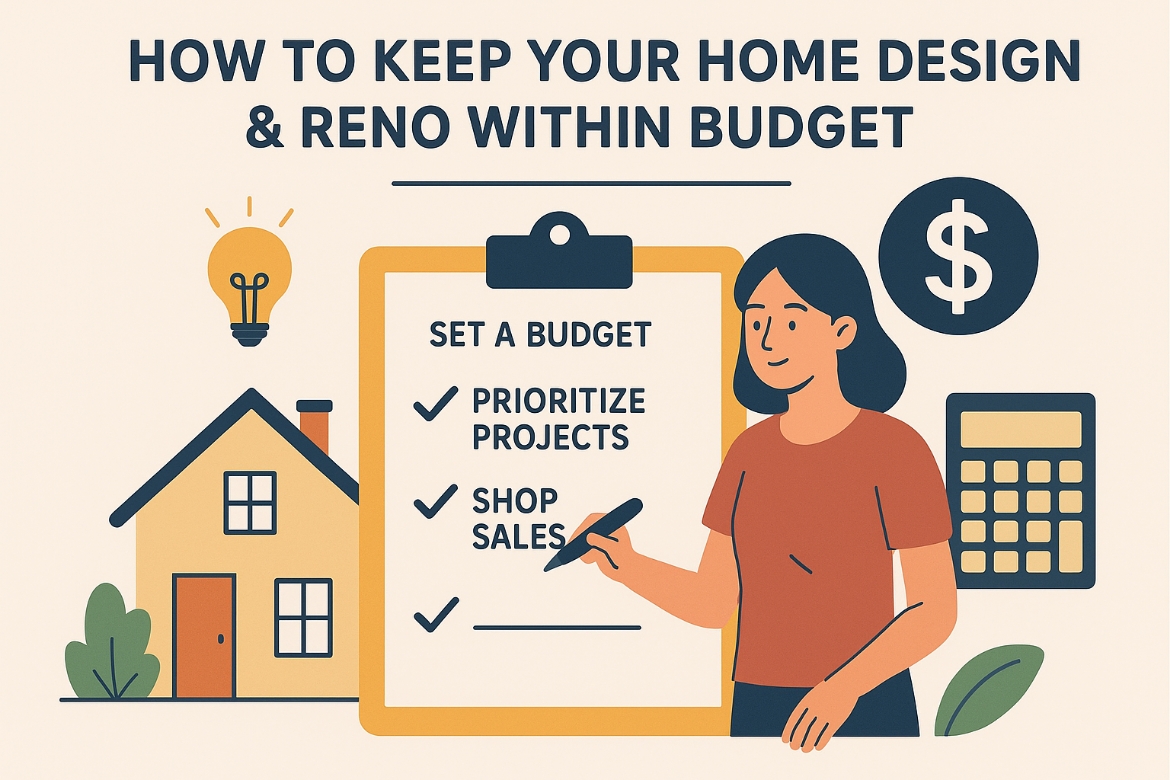 How to Keep Your Home Design & Reno Within Budget
