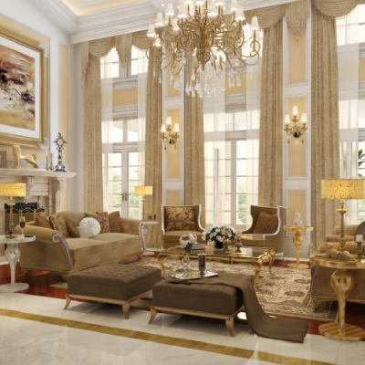 Elegant Luxury Living Room