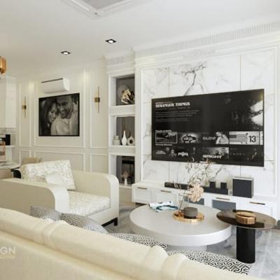 Modern Minimalist Living Room